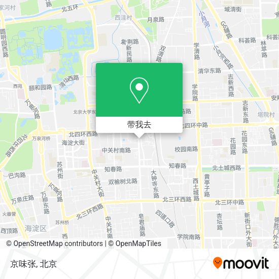 京味张地图