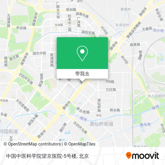 中国中医科学院望京医院-5号楼地图
