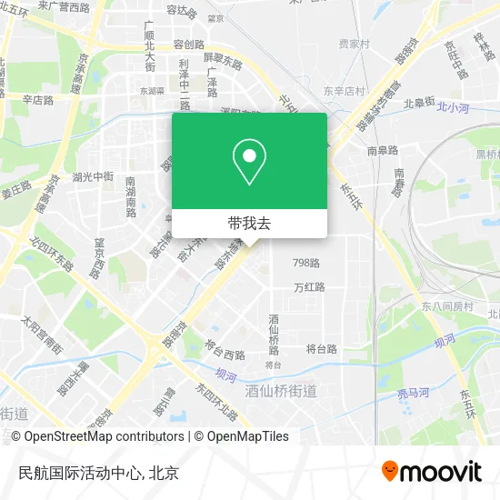 民航国际活动中心地图