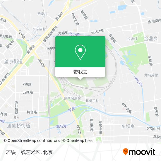 环铁一线艺术区地图