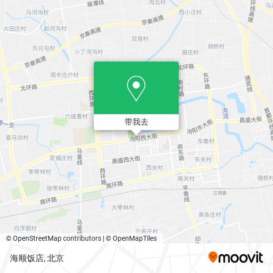 海顺饭店地图