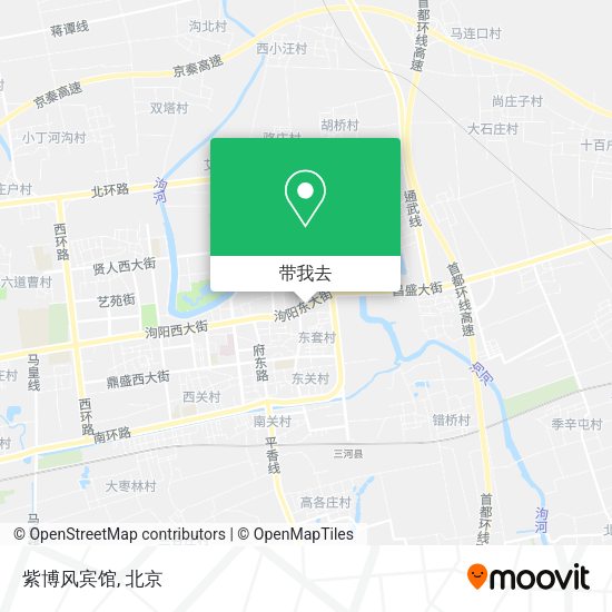 紫博风宾馆地图