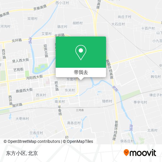 东方小区地图