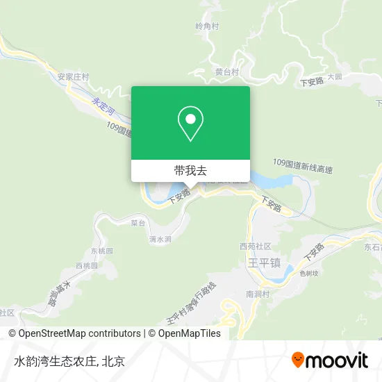 水韵湾生态农庄地图