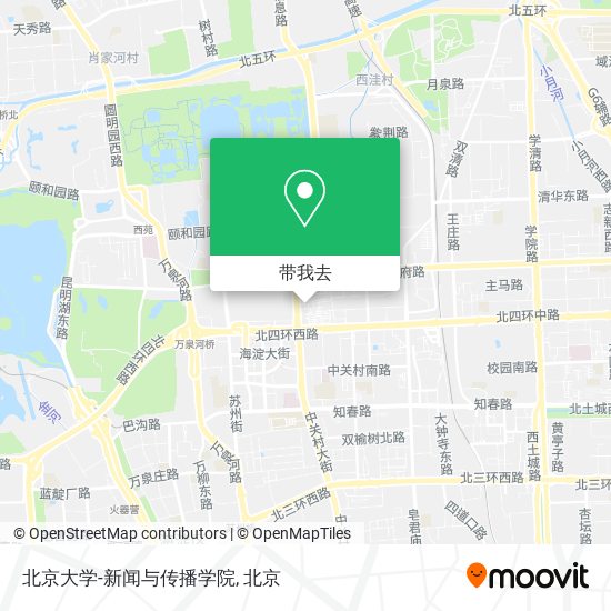 北京大学-新闻与传播学院地图