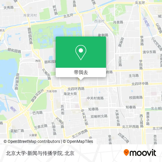 北京大学-新闻与传播学院地图