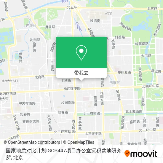 国家地质对比计划IGCP447项目办公室沉积盆地研究所地图