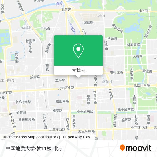 中国地质大学-教11楼地图