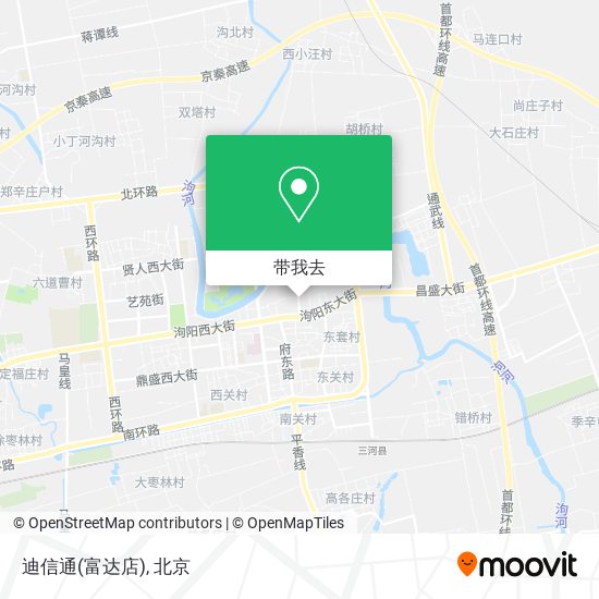 迪信通(富达店)地图