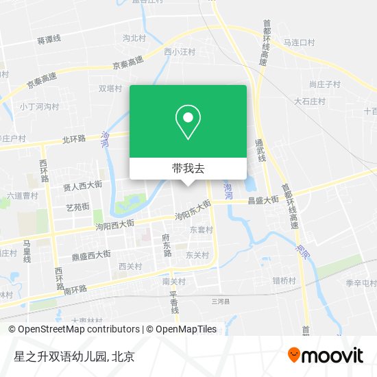 星之升双语幼儿园地图