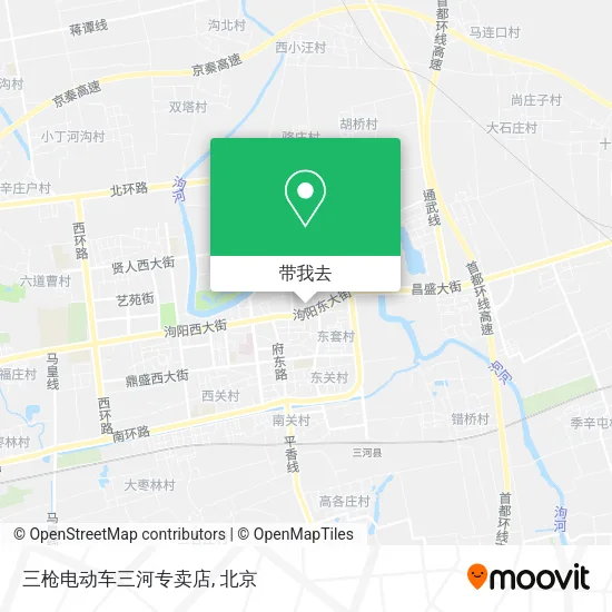 三枪电动车三河专卖店地图
