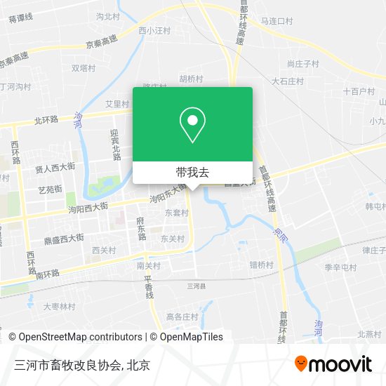 三河市畜牧改良协会地图