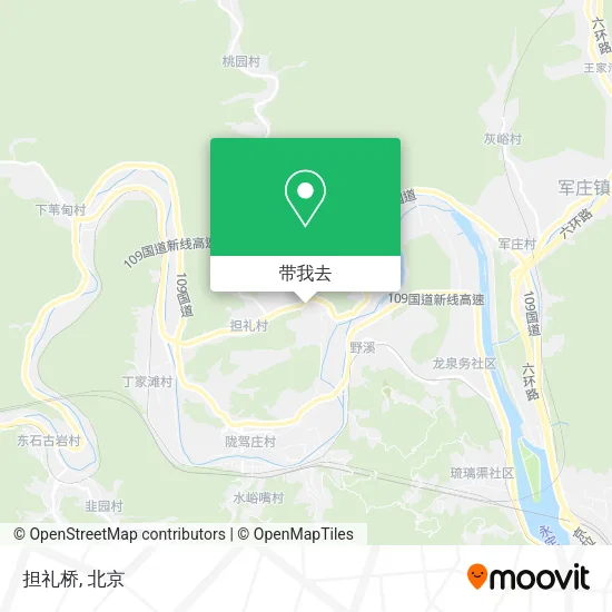 担礼桥地图