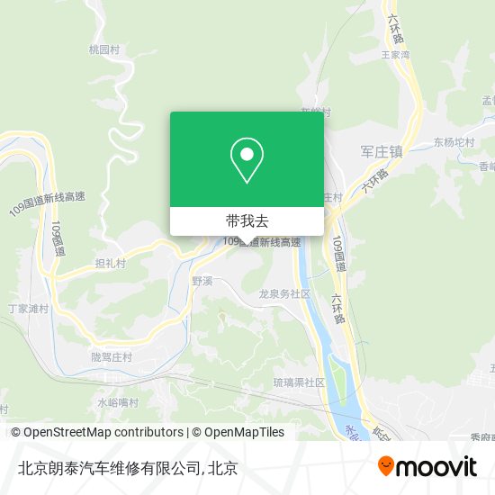 北京朗泰汽车维修有限公司地图