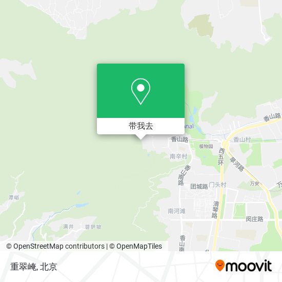 重翠崦地图
