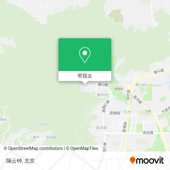 隔云钟地图