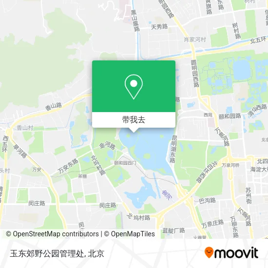 玉东郊野公园管理处地图