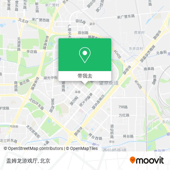 盖姆龙游戏厅地图