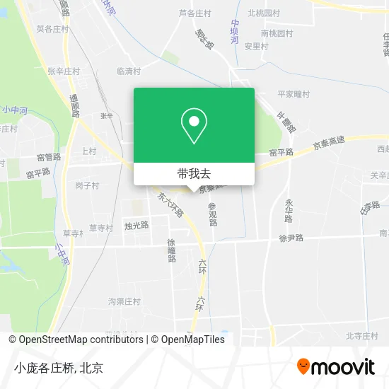 小庞各庄桥地图