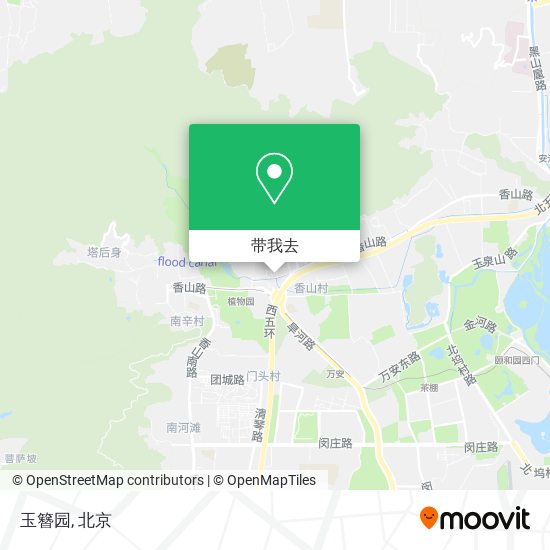 玉簪园地图