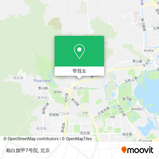 厢白旗甲7号院地图