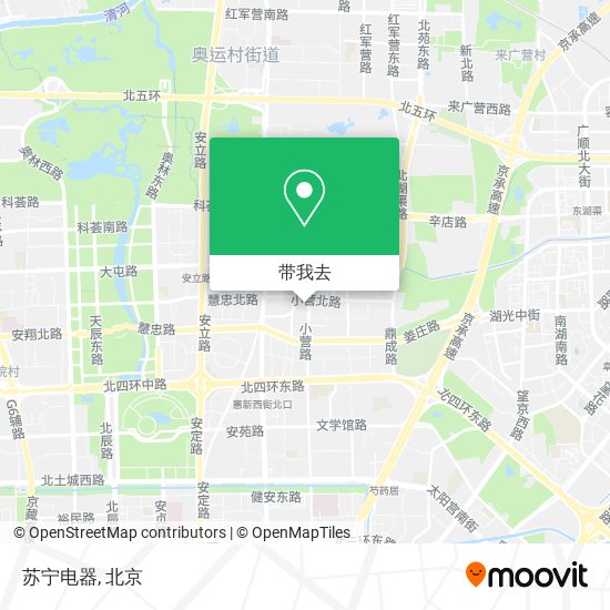 苏宁电器地图