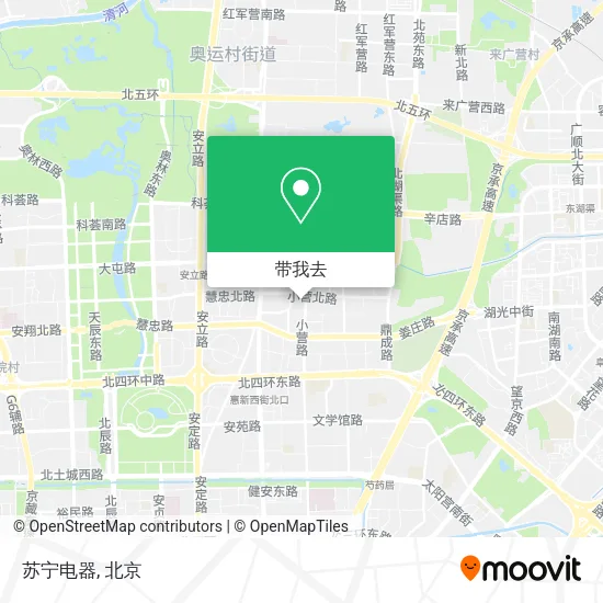 苏宁电器地图