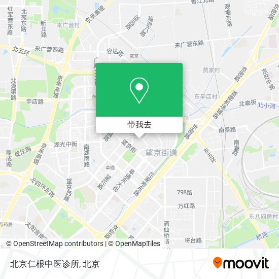 北京仁根中医诊所地图
