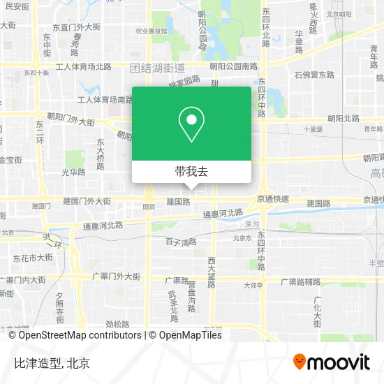 比津造型地图