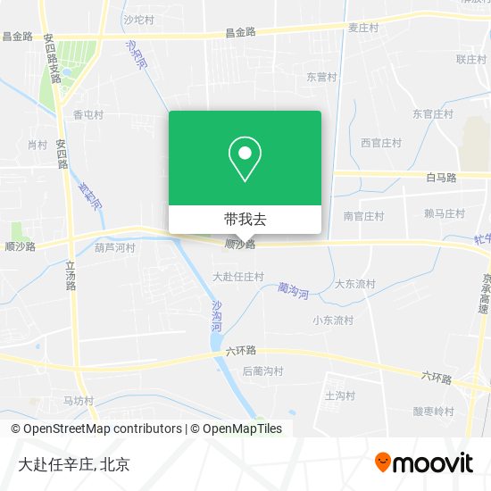 大赴任辛庄地图