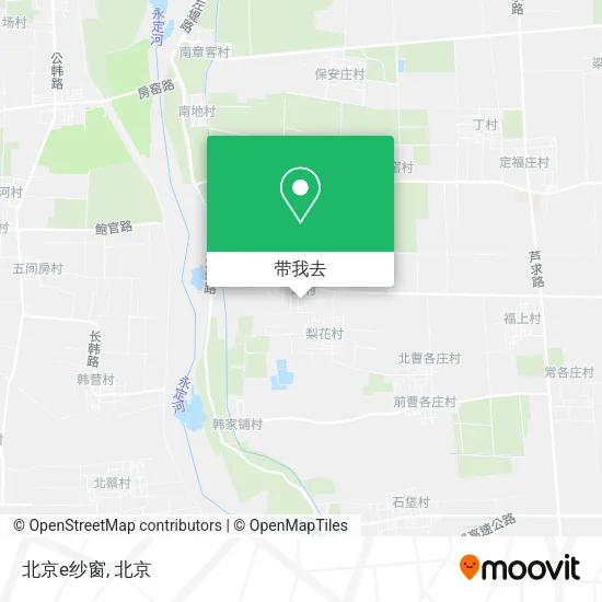 北京e纱窗地图