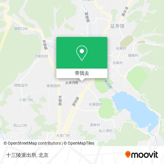 十三陵派出所地图