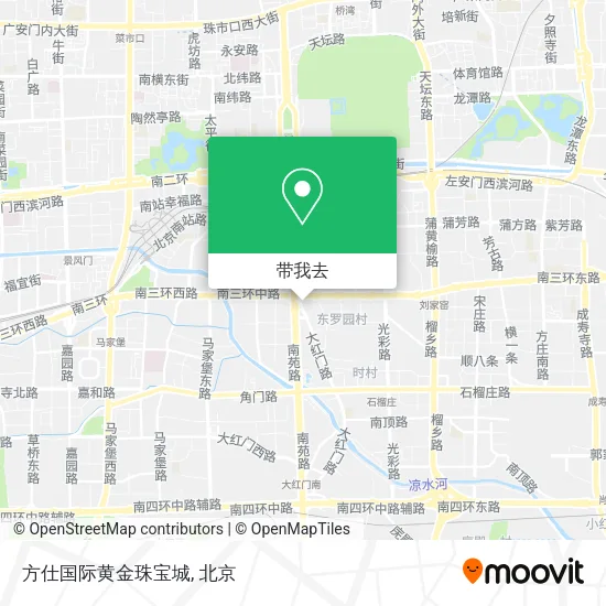 方仕国际黄金珠宝城地图
