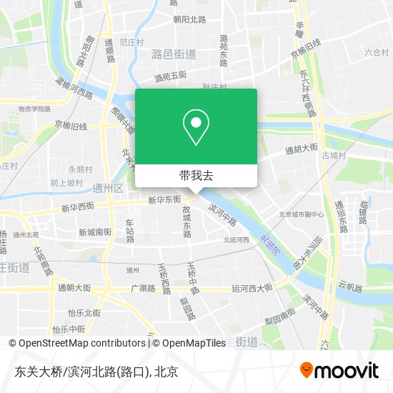 东关大桥/滨河北路(路口)地图