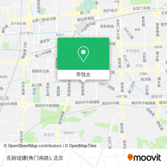 克丽缇娜(角门南路)地图