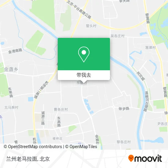 兰州老马拉面地图
