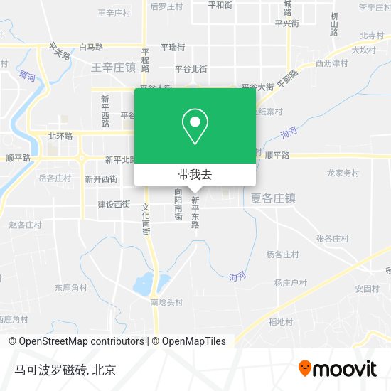 马可波罗磁砖地图