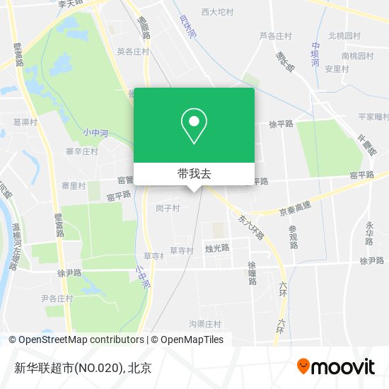 新华联超市(NO.020)地图
