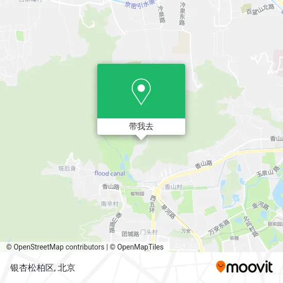银杏松柏区地图