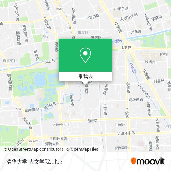 清华大学-人文学院地图