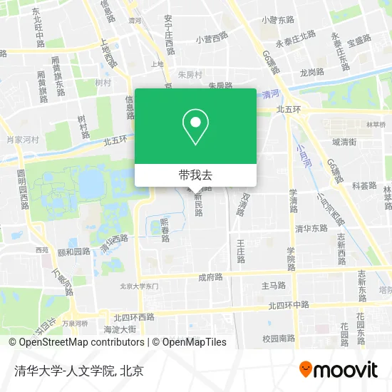 清华大学-人文学院地图