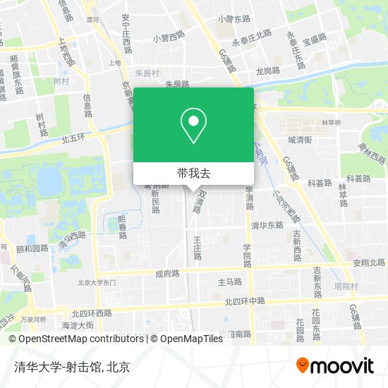 清华大学-射击馆地图