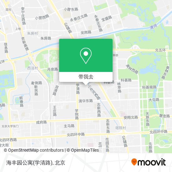 海丰园公寓(学清路)地图
