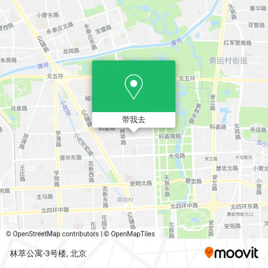 林萃公寓-3号楼地图