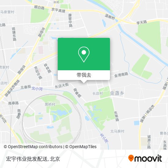 宏宇伟业批发配送地图