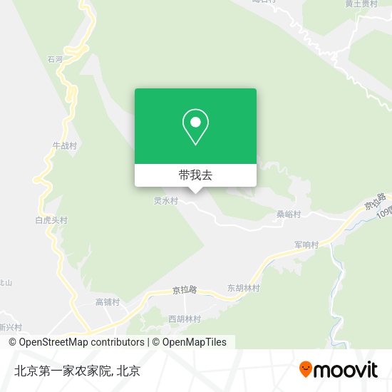 北京第一家农家院地图