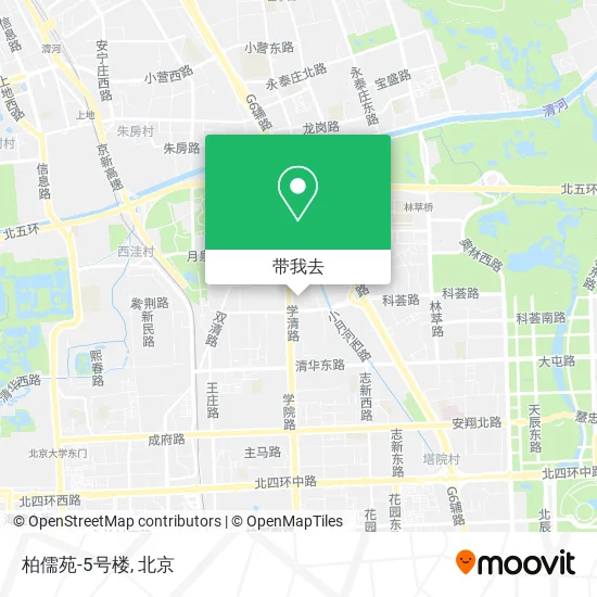 柏儒苑-5号楼地图