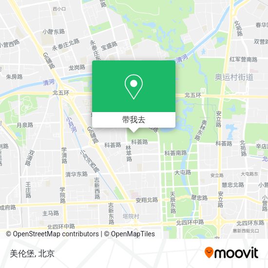 美伦堡地图