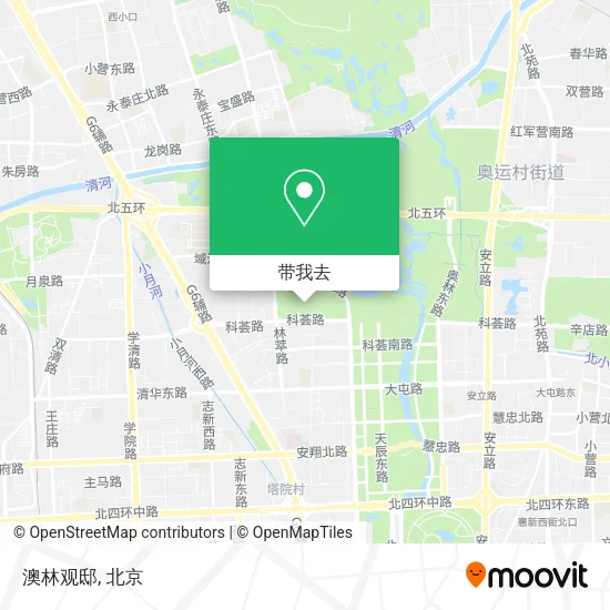 澳林观邸地图