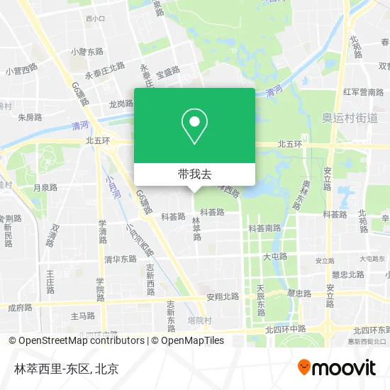 林萃西里-东区地图